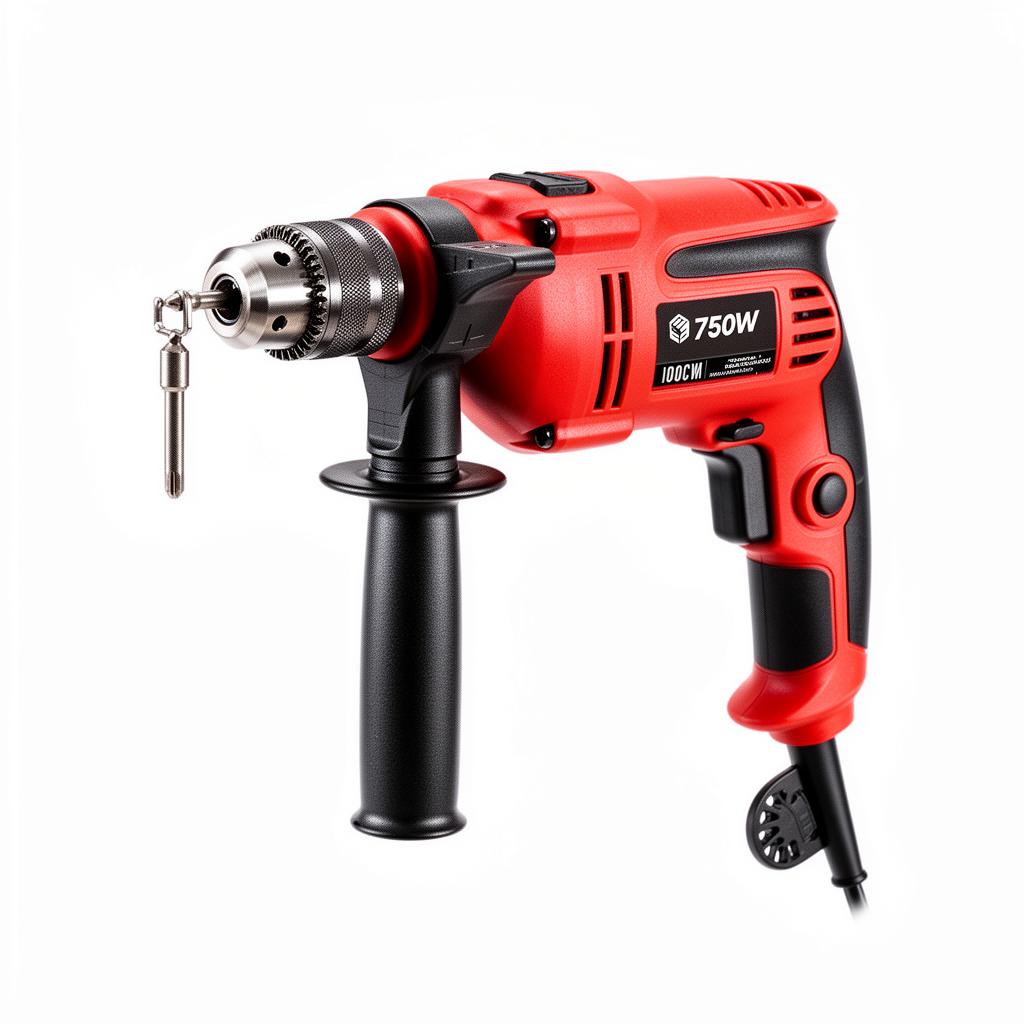Furadeira de Impacto 750W com Mandril e Maleta